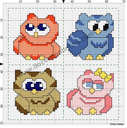 Вышивка крестом схемы для начинающих