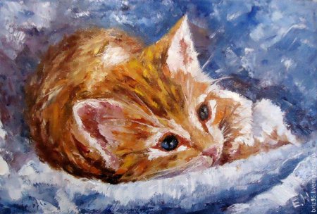 Пейзаж мастихином