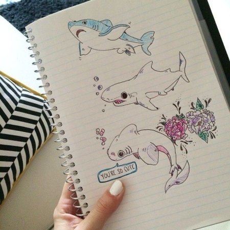 Идеи для рисунков в блокноте