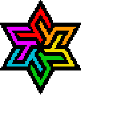 Звезда пиксель арт