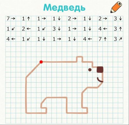 Задания для дошкольников графический диктант