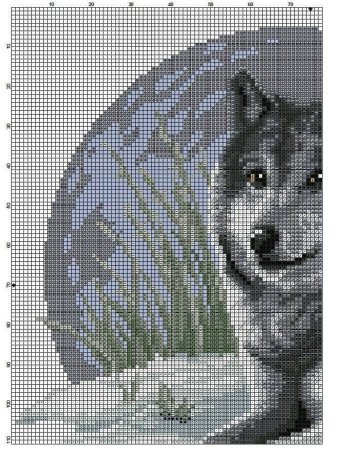 Рисунки по клеточкам сложные