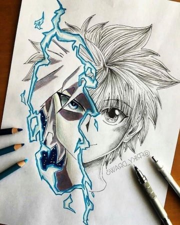 Крутые рисунки аниме