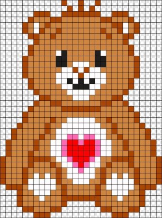 Рисунки по клеточкам сложные