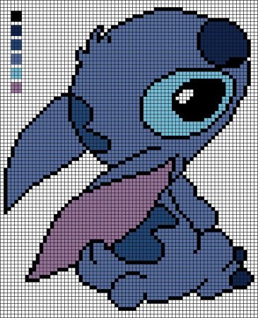 Стич Pixel Art