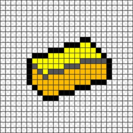 Рисунки из МАЙНКРАФТА В клеточку