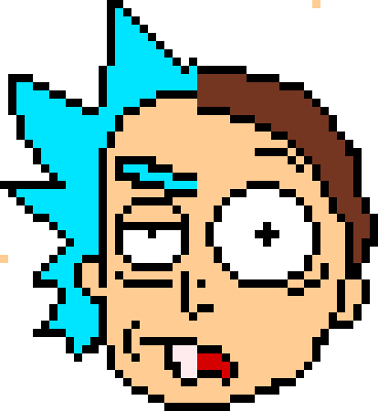 Рик и Морти Pixel Art