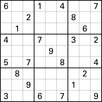 Судоку перегородки