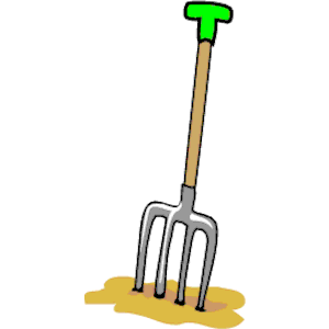 Вилы нарисованные