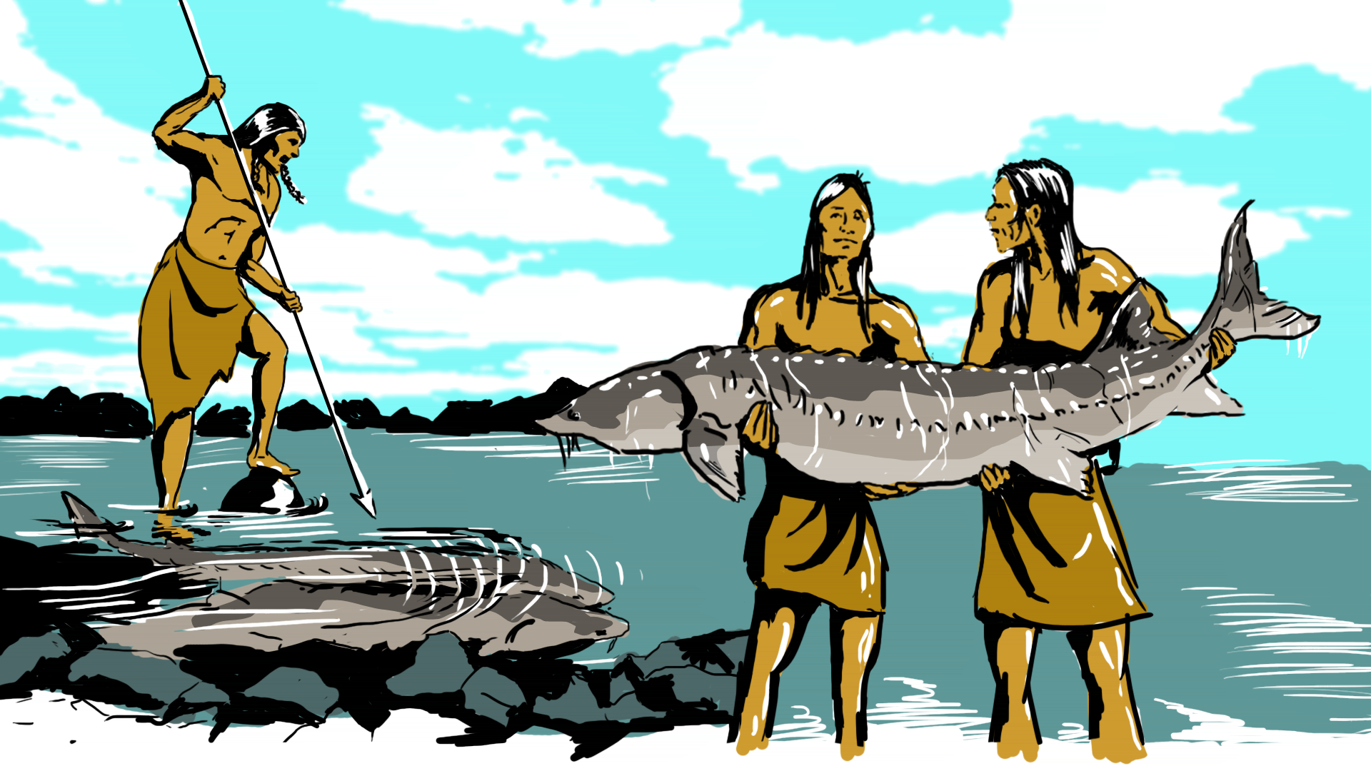 Первобытные рыбы. Рыболовство в древности. Древние рыбаки. Древние люди рыболовство. Рыбная ловля в древности.