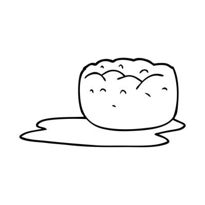 Йоркширский пудинг рисунок