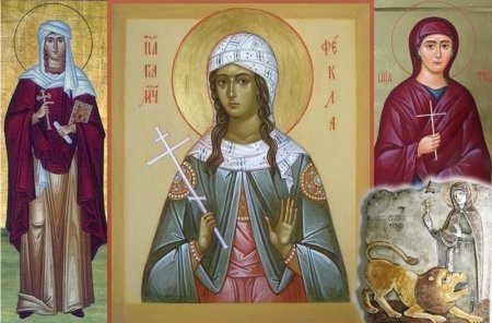 Фекла Иконийская икона