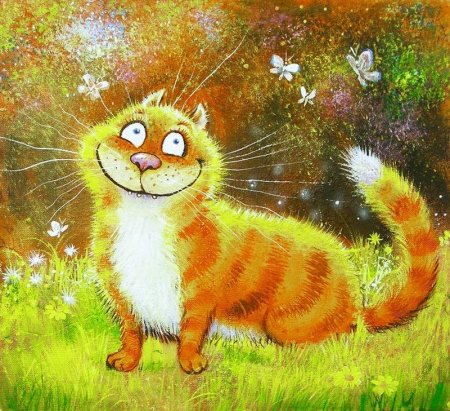 Ирина Зенюк рыжий кот