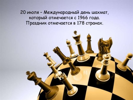 День шахмат оригинальный рисунок