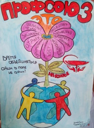 Профсоюз глазами детей