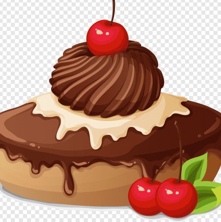 Мультяшные тортики и пироженки
