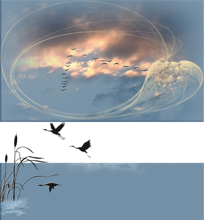 Птица душа улетает