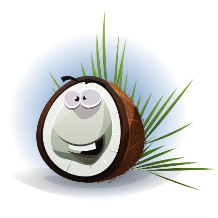 Кокос с глазками