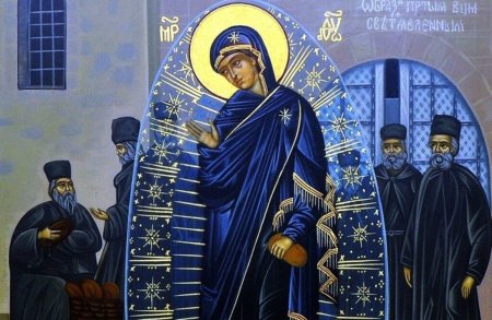 Икона Божией матери: Светописанная (Светописанный образ) (1903).