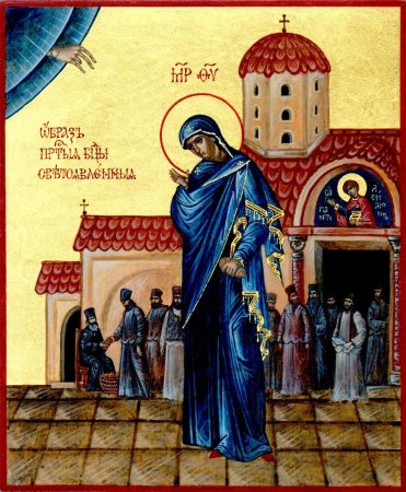 Икона Божией матери: Светописанная (Светописанный образ) (1903).