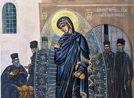 Икона Божией матери: Светописанная (Светописанный образ) (1903).