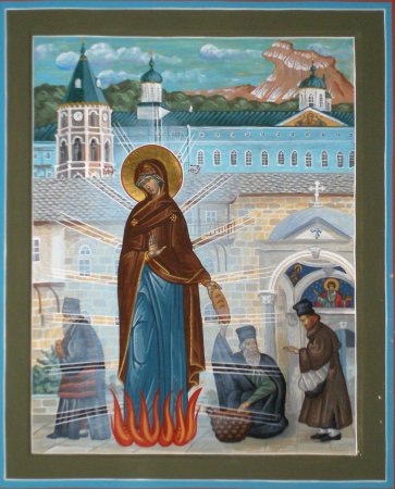 Икона Божией матери: Светописанная (Светописанный образ) (1903).