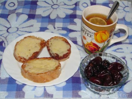 Сырные гренки