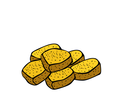 Сухарики вектор