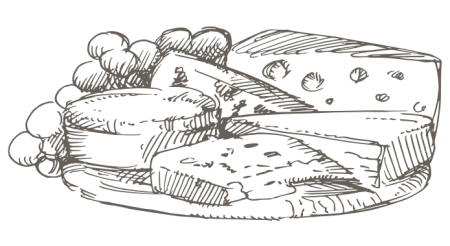 Холодные закуски рисунок