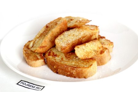 Гренки из белого хлеба