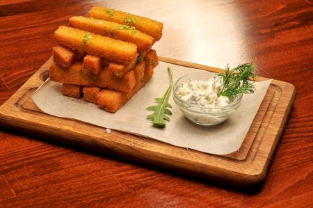 Гренки с чесноком к пиву