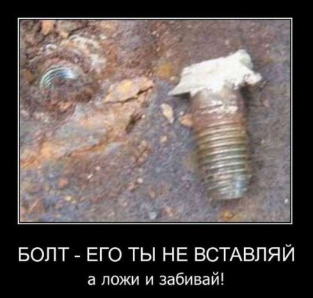 Мемы про болт