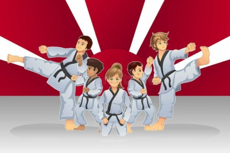 Баннер каратэ