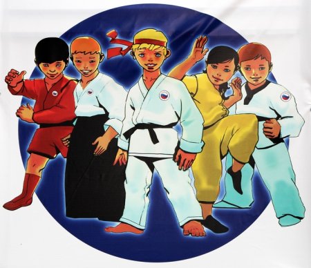 Единоборства дети рисунок