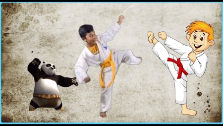 Коллаж карате