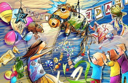 Яркие иллюстрации