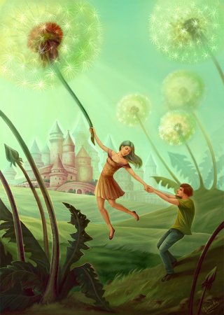 Фэнтези одуванчики