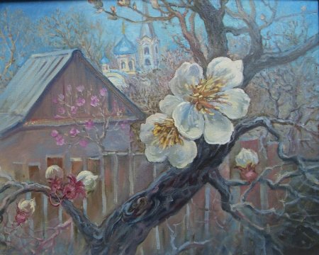 Весна живопись