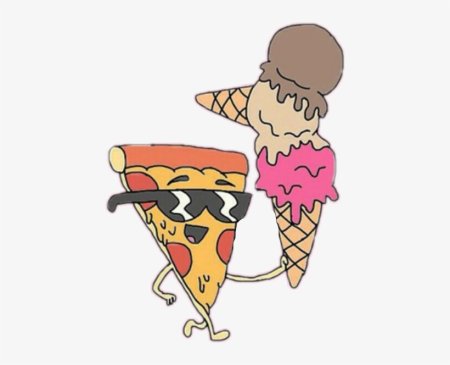 Прикольные рисунки пиццы