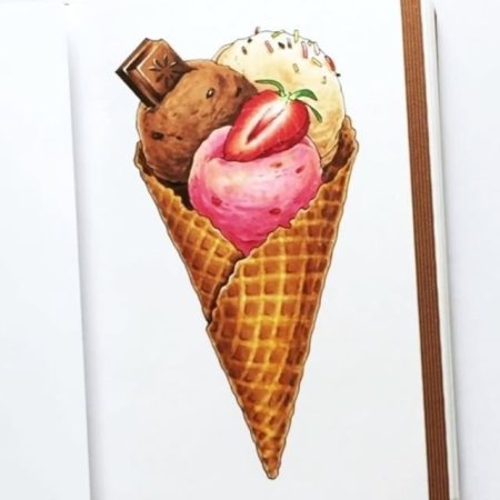 Скетчинг мороженое