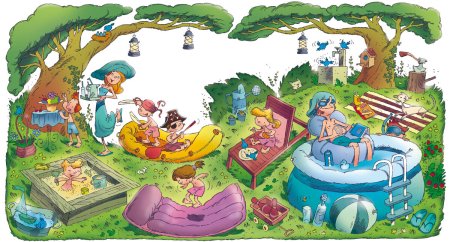 Приключения летом