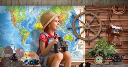 Коллаж путешественника