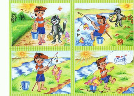 Составление рассказа по картинкам