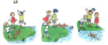 Три сюжетные картины для составления рассказа