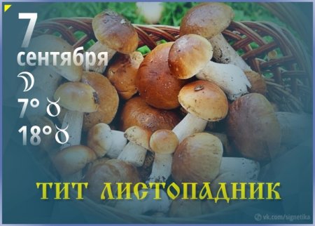 Тит Листопадник народный праздник