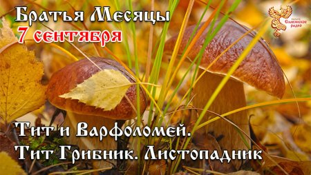 Тит Листопадник народный праздник