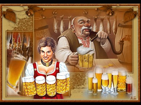 Пивные иллюстрации