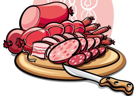 Колбаса мультяшный