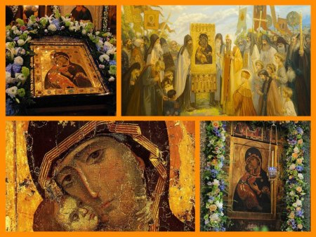 Сретение иконы Владимирской Богоматери