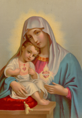 Иисус Христос и Дева Мария